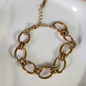 Gold Chunky Link Bracelet